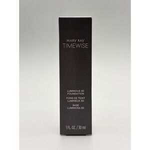 Mary Kay TimeWise Luminous 3D Foundation Ivory W 150 Normal to Dry Skin 1oz NIB